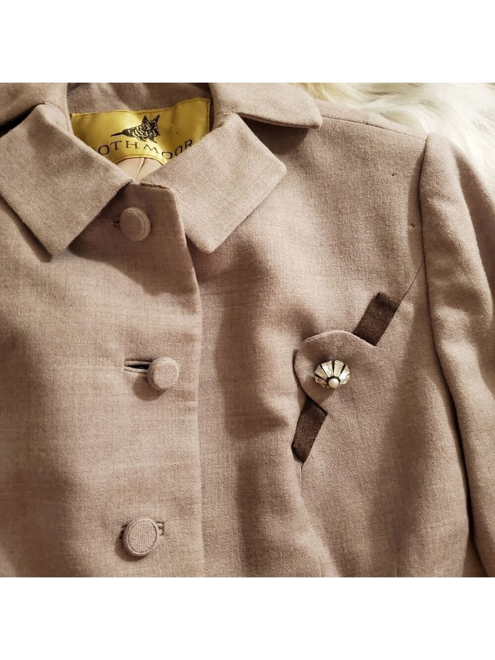 Rothmoor Vintage Blazer Jacket Tan - Picture 3 of 7